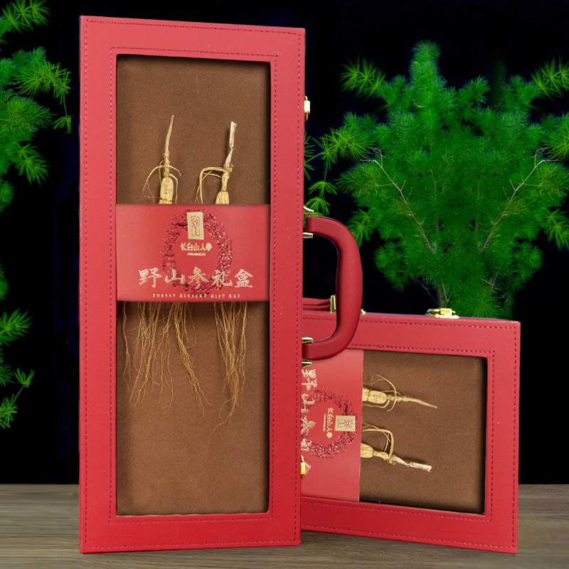 Wild Ginseng in the Gift Box, 15g/Box-Changbai Mountain Ginseng