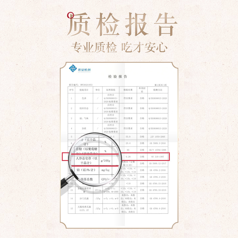 Ginseng Honey Slices, 50g/Box-Changbai Mountain Ginseng-CBM GINSENG