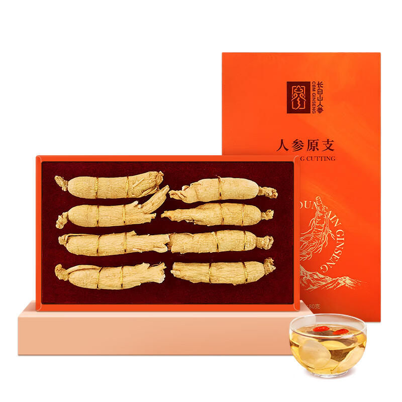 American Ginseng Cutting Pieces, 100g/Box-Changbai Mountain Ginseng-CBM GINSENG