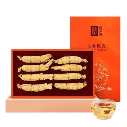 Changbai Mountain Ginseng, American Ginseng Cutting Pieces, 100g/Box