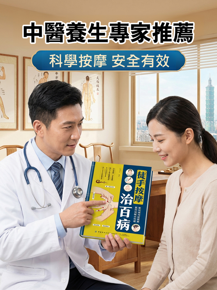 【自己和家人的健康管理師】徒手按摩治百病