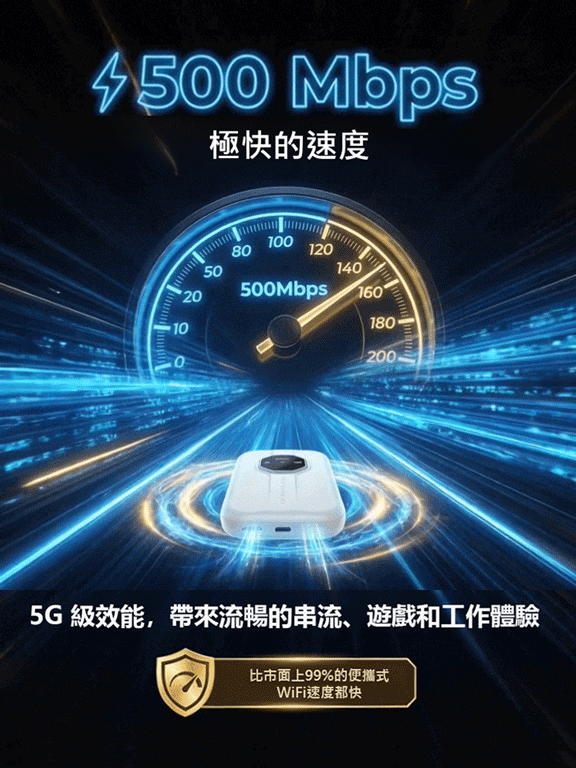 【全球覆蓋，終身免費】無界隨身wifi