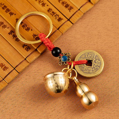 百福缸隨身藥盒鑰匙扣