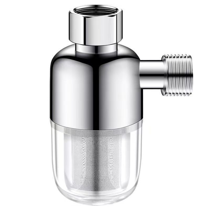 【一輩子用不壞】不鏽鋼熱水器過濾器🚰可精準濾除水中餘氯、微生物、鐵鏽、泥沙等雜質，並改善水質