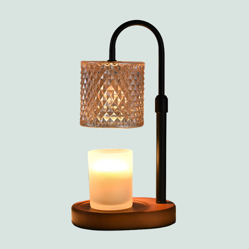 木藝香薰融蠟燈