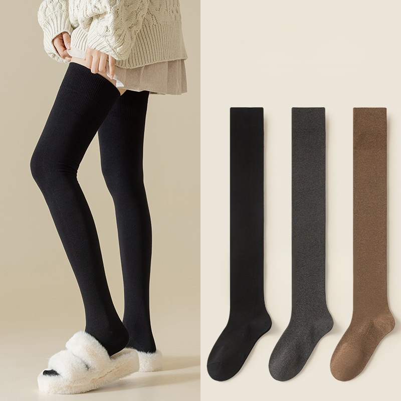 【告別老寒腿】長筒護膝壓力襪🦵90cm 加長筒高，全覆蓋膝蓋及腿部易受寒部位，針對性改善 “老寒腿”，冬季無需額外穿秋褲