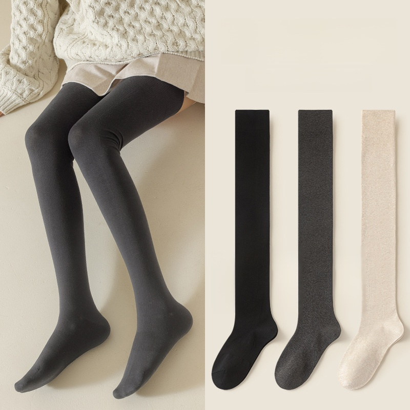 【告別老寒腿】長筒護膝壓力襪🦵90cm 加長筒高，全覆蓋膝蓋及腿部易受寒部位，針對性改善 “老寒腿”，冬季無需額外穿秋褲