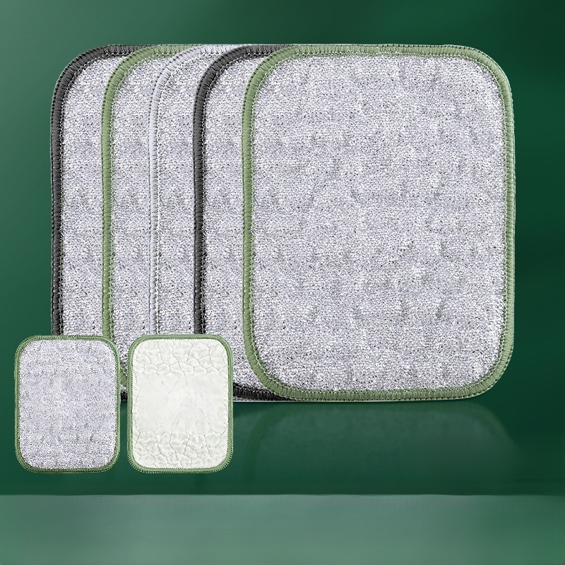 銀絲棉紗雙層加厚不易沾油刷碗神器