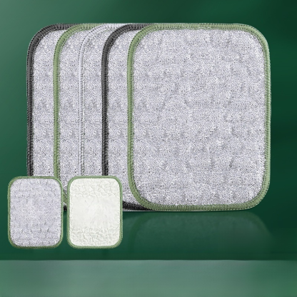 銀絲棉紗雙層加厚不易沾油刷碗神器