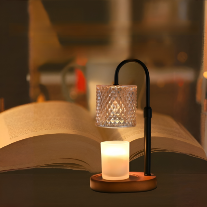 木藝香薰融蠟燈