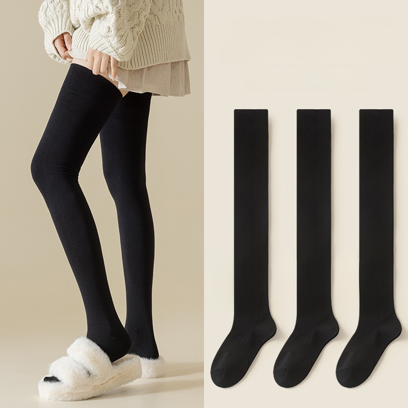 【告別老寒腿】長筒護膝壓力襪🦵90cm 加長筒高，全覆蓋膝蓋及腿部易受寒部位，針對性改善 “老寒腿”，冬季無需額外穿秋褲