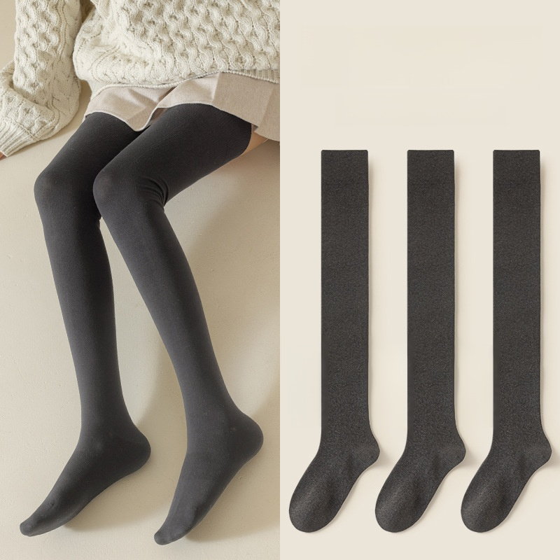 【告別老寒腿】長筒護膝壓力襪🦵90cm 加長筒高，全覆蓋膝蓋及腿部易受寒部位，針對性改善 “老寒腿”，冬季無需額外穿秋褲