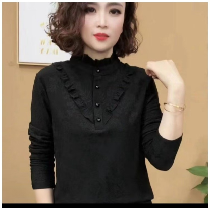 🔥氣質減齡遮肉打底衫，加絨加厚，37℃恆溫鎖溫