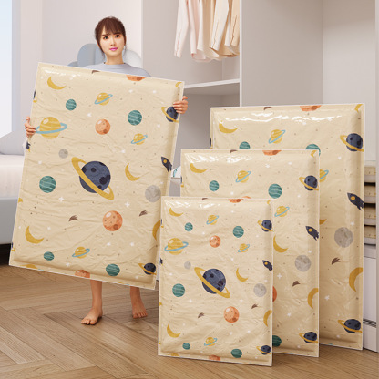 防潮防黴加厚免抽氣3D立體真空壓縮袋