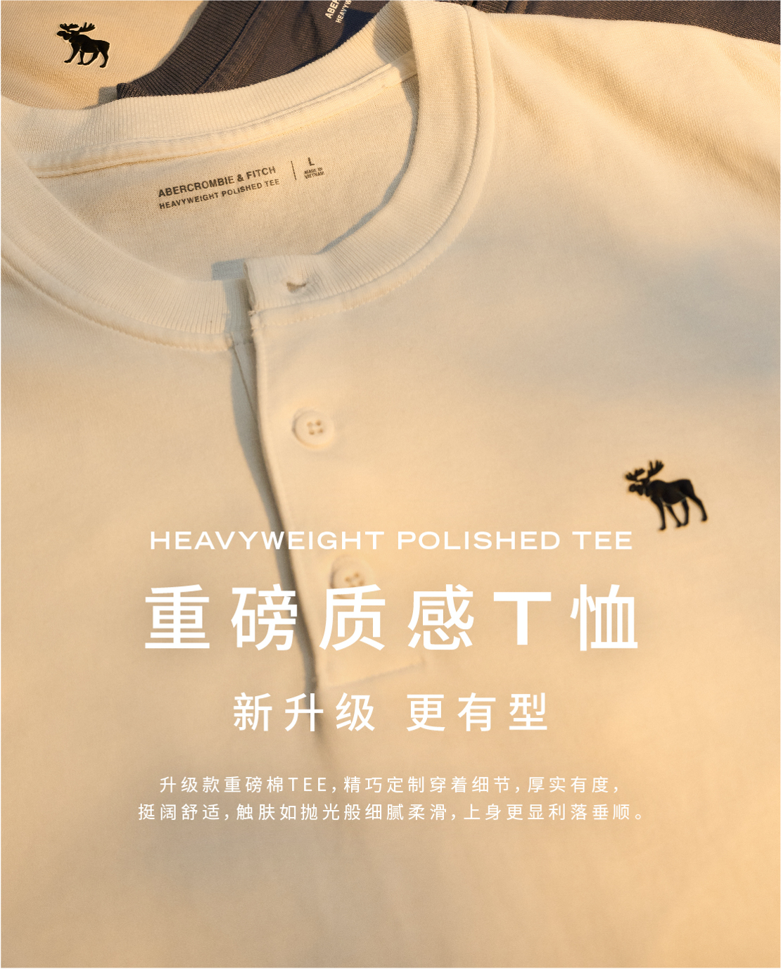 HEAVYWEIGHT POLISHED TEE 重磅质感T恤