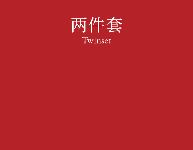 Twinset 两件套
