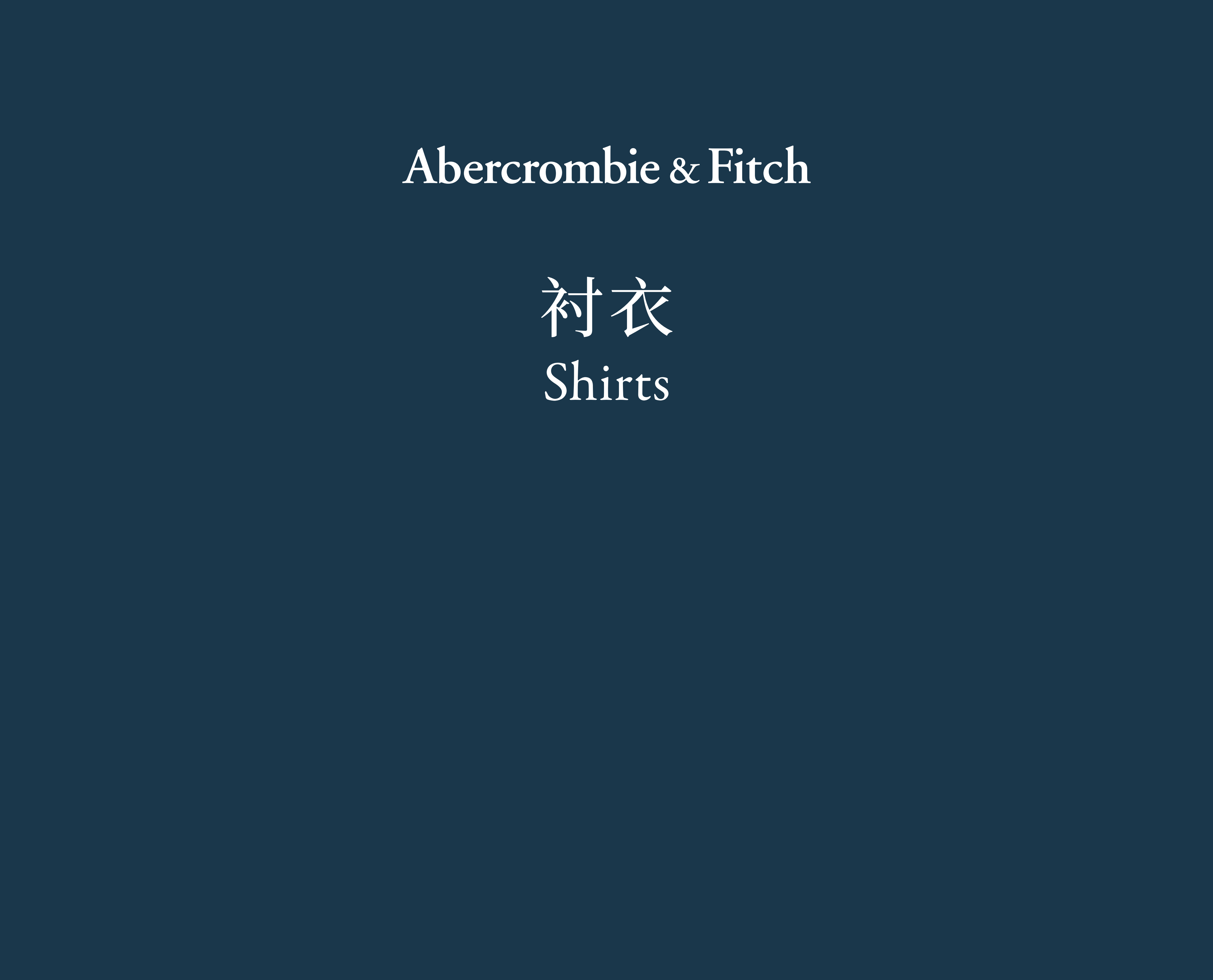 Shirt 衬衣-Outlet Only