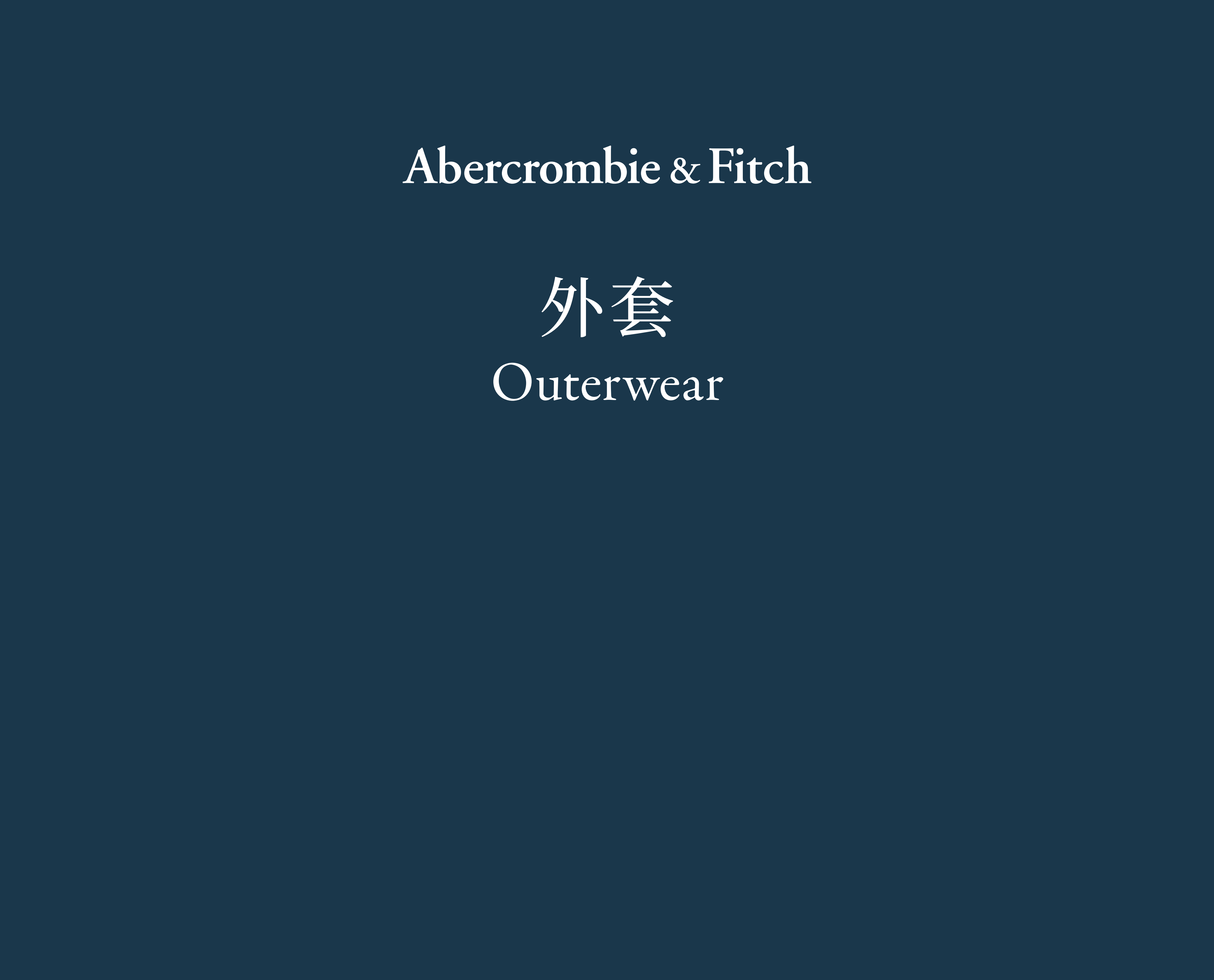 Outerwear外套-Outlet Only