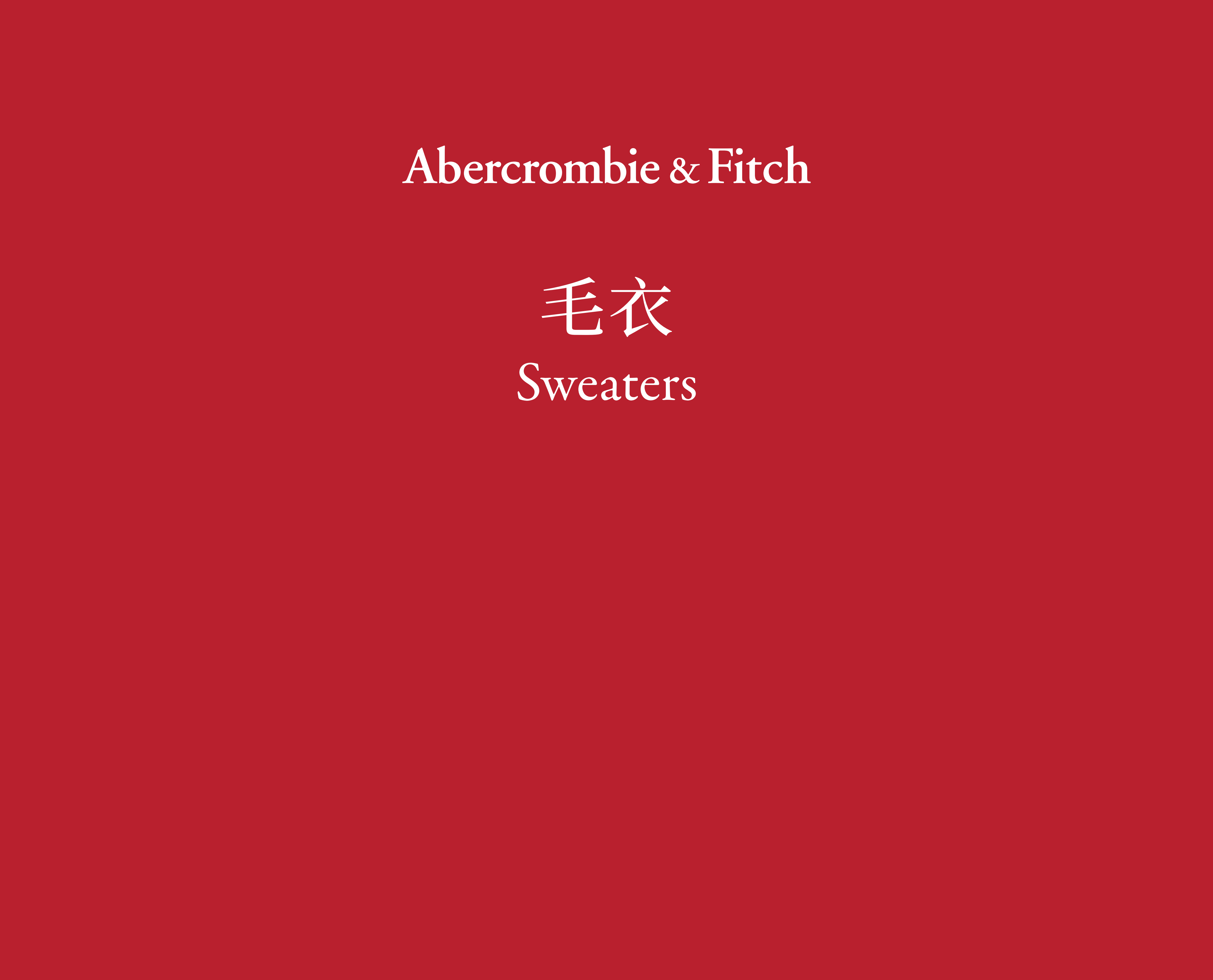 Sweaters毛衣-Outlet Only