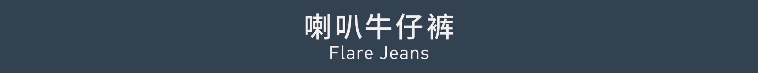 Flare Jeans 喇叭牛仔裤