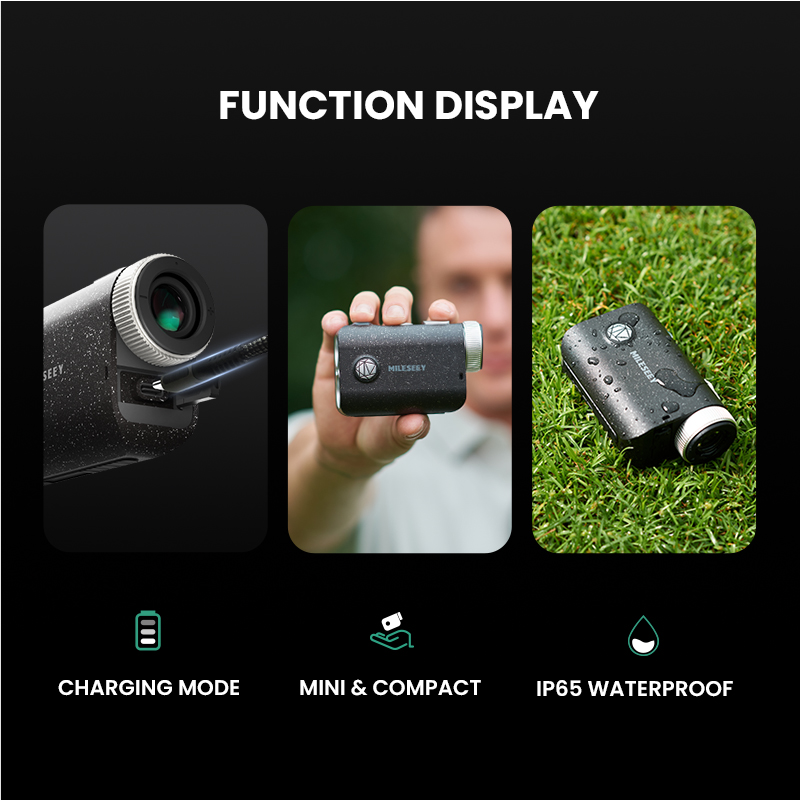 MiLESEEY ゴルフ レーザー距離計 PF1-Pro Amazon.co.jp: MiLESEEY ゴルフ レーザー距離計 PF1-Pro OLED 赤
