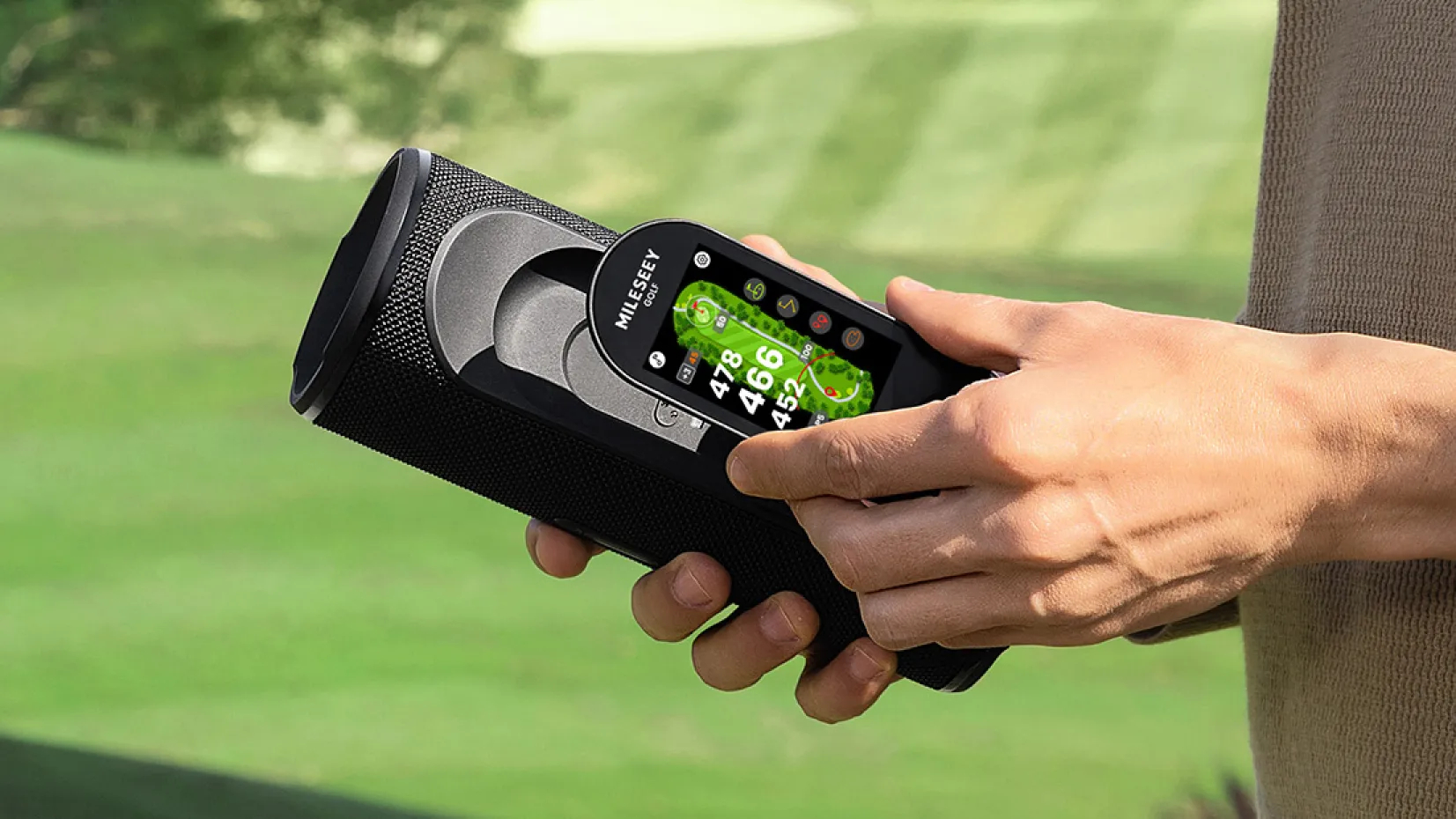 MILESEEY GeneSonic Pro 着脱式ゴルフGPSスピーカー – MILESEEY Japan