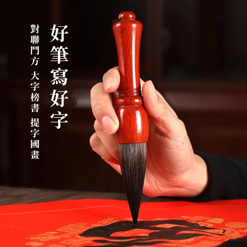 【手工製作】斗筆四件套，每支毛筆都經過72道工序，耗時40天製作完成，書寫流暢！