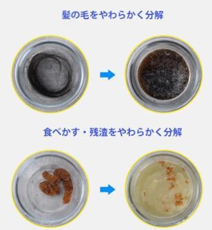 パイプ疏通メンテナンス剤