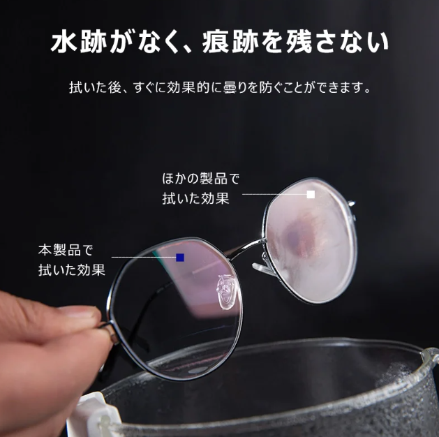 めがねの布
