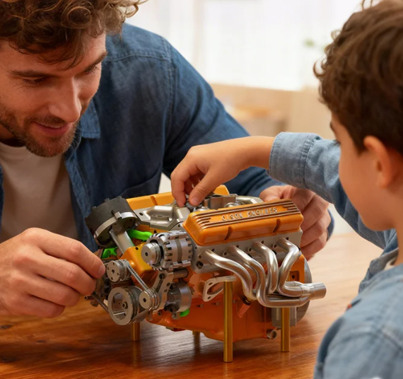 エンジン装飾品