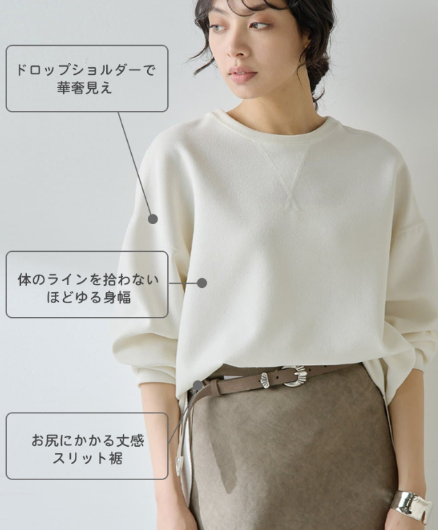 レディース ロングスリーブ フーデッド