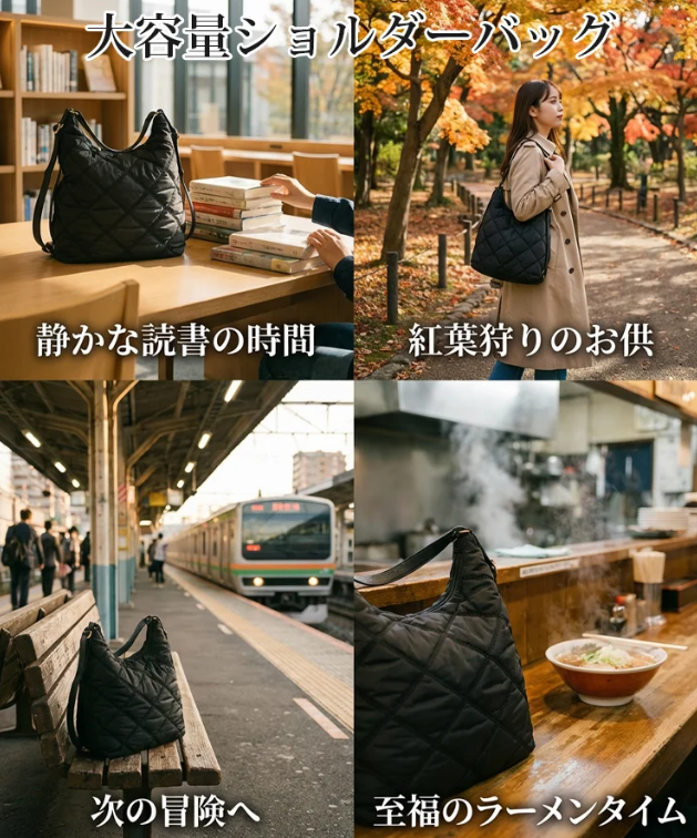 通勤ショルダーバッグ