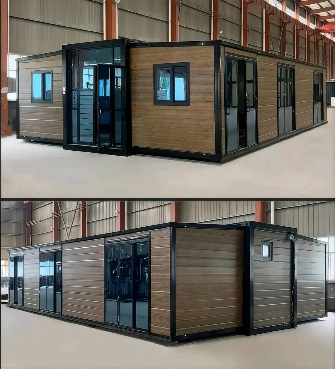 foldable container unfoldable house folded houses-pantrick.com