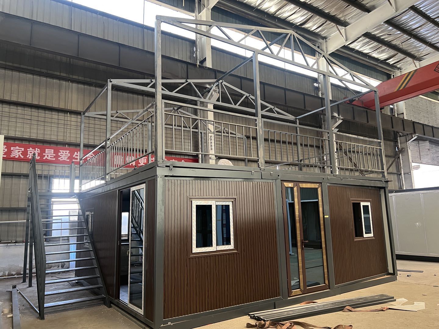 two story magic  economic  Expandable container house -pantrick.com