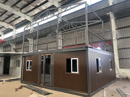 two story magic  economic  Expandable container house -pantrick.com