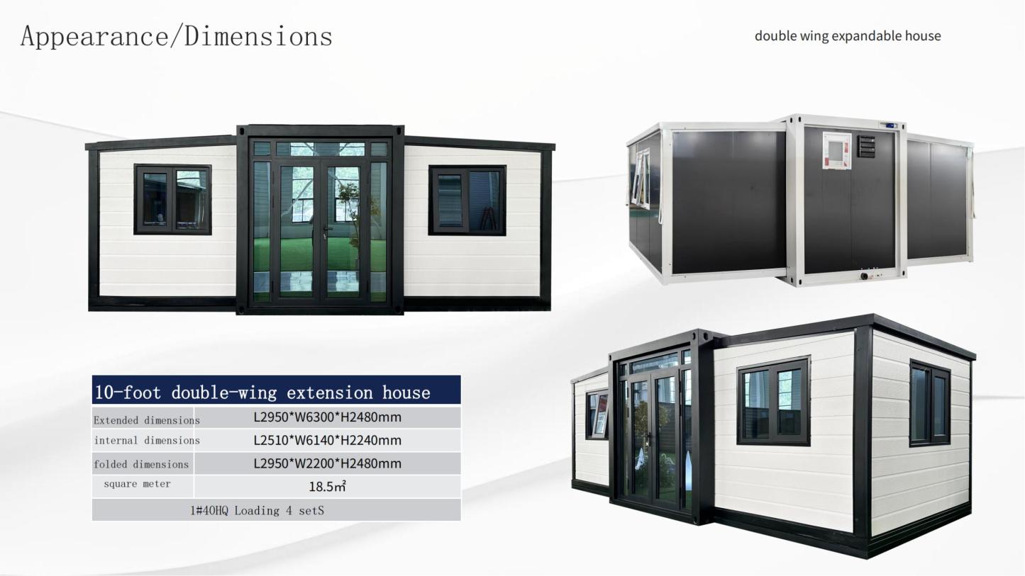 10FT high end Expandable container house -pantrick.com