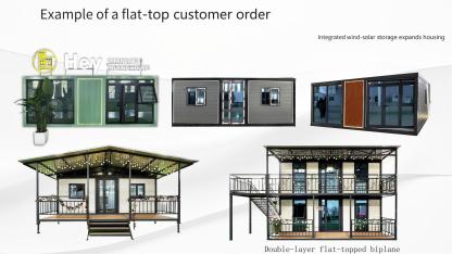 20 FT flap top  high end  Expandable container house -pantrick.com