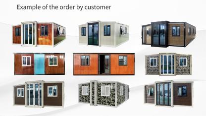 20 FT flap top  high end  Expandable container house -pantrick.com