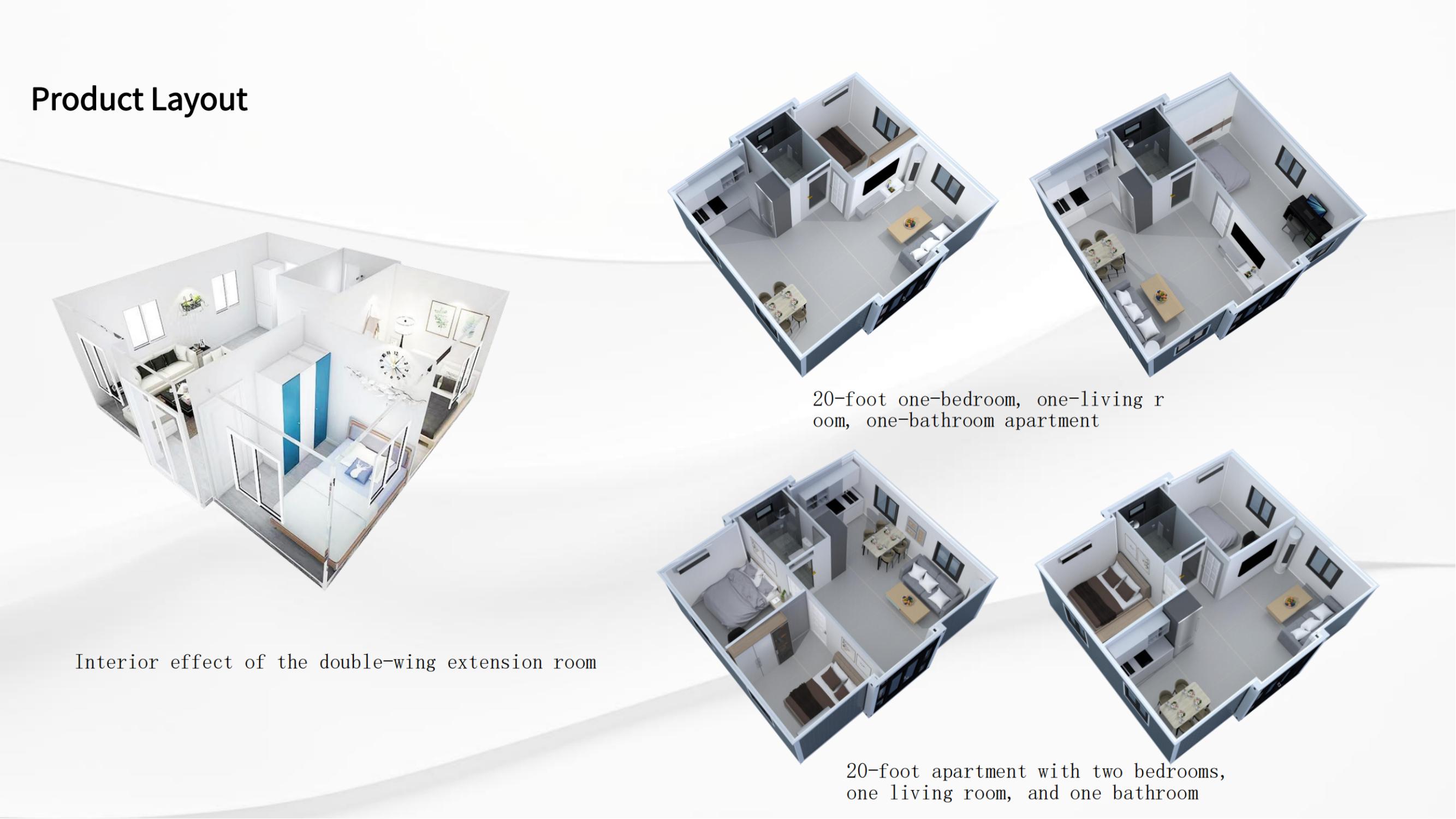 20 FT high end  Expandable container house -pantrick.com