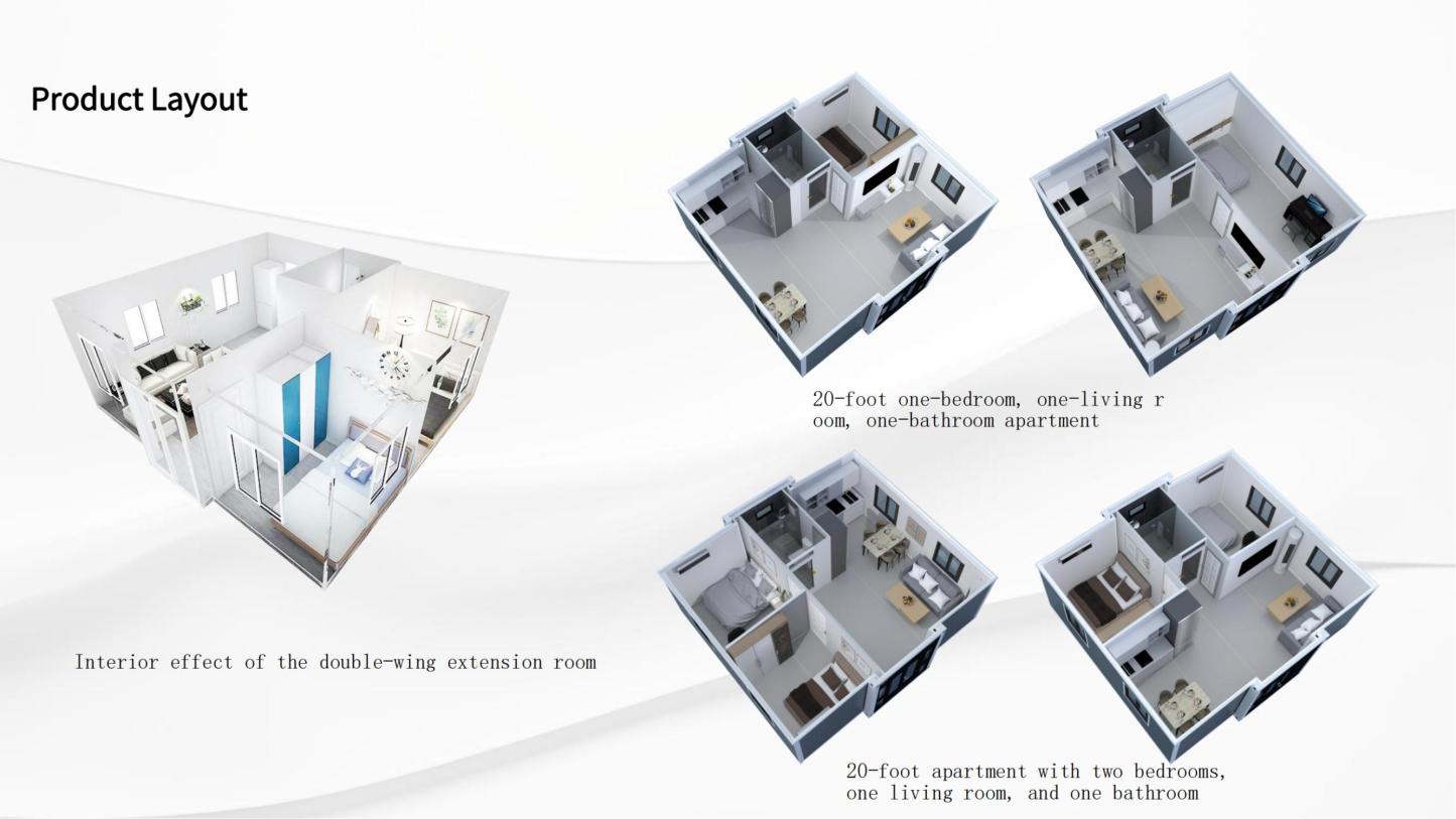 20 FT high end  Expandable container house -pantrick.com