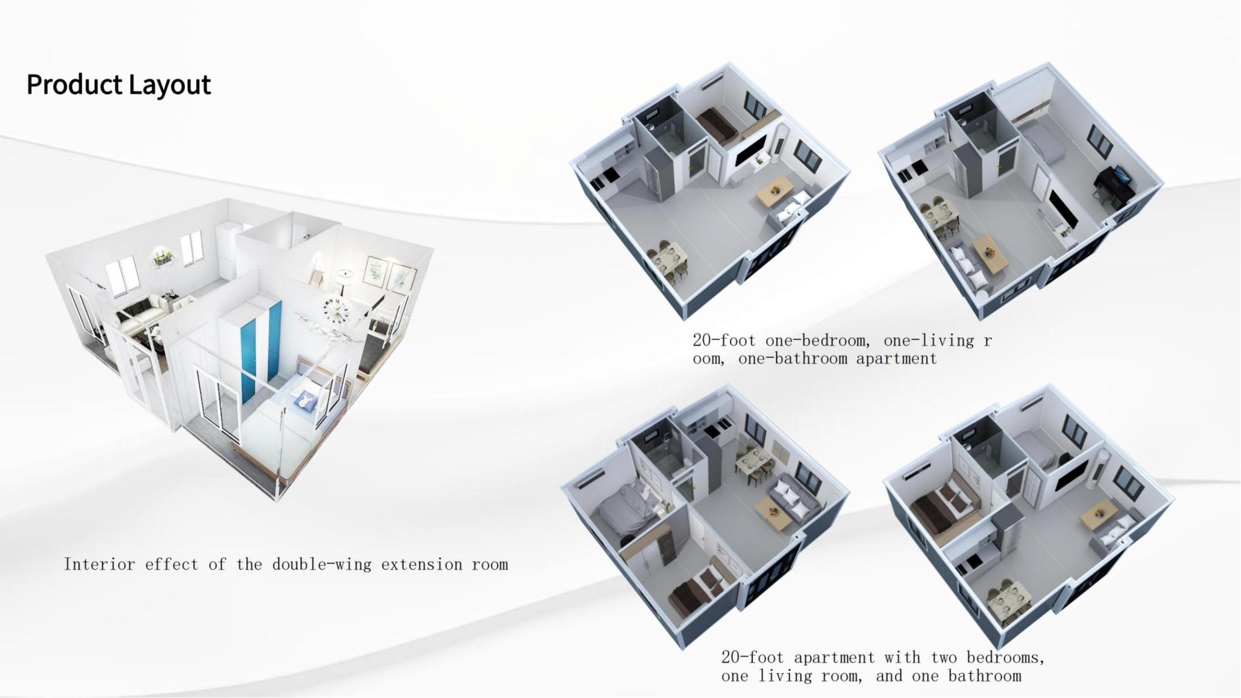 20 FT high end  Expandable container house -pantrick.com