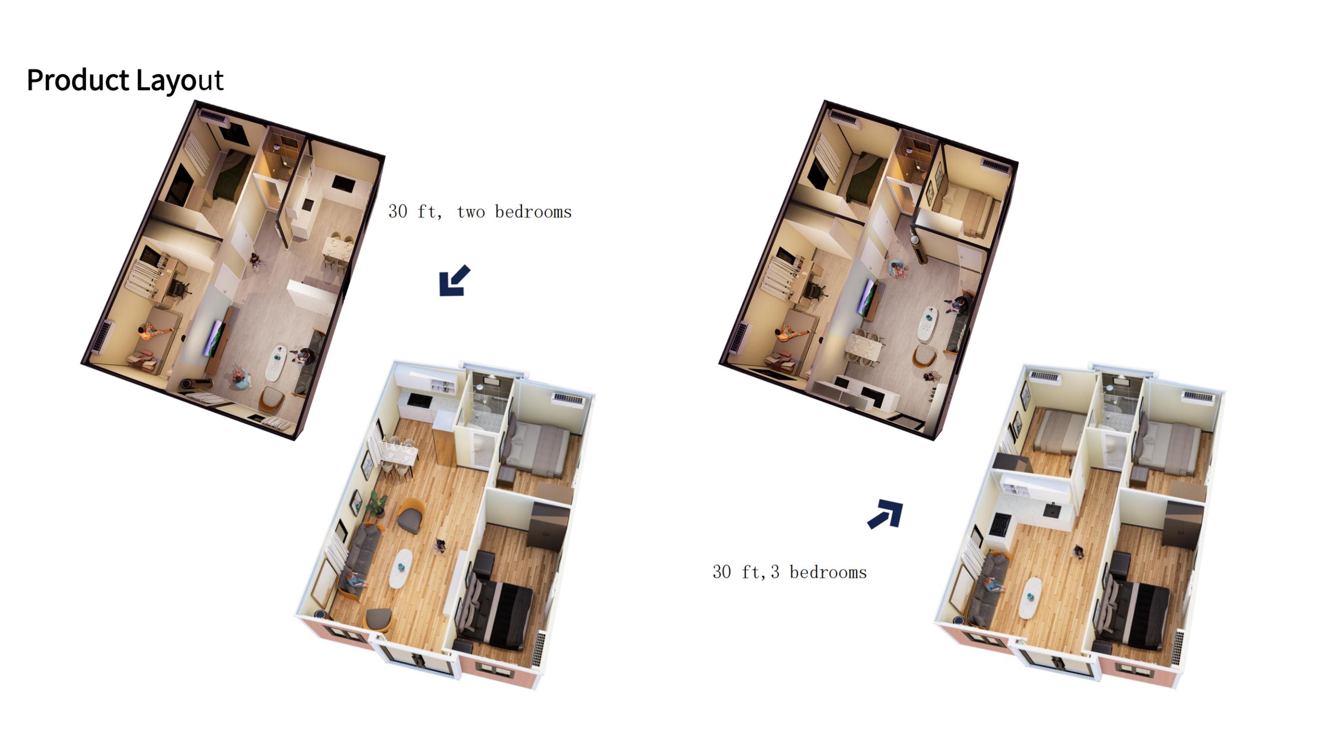 Pantrick 30FT high end  Expandable container house -pantrick.com