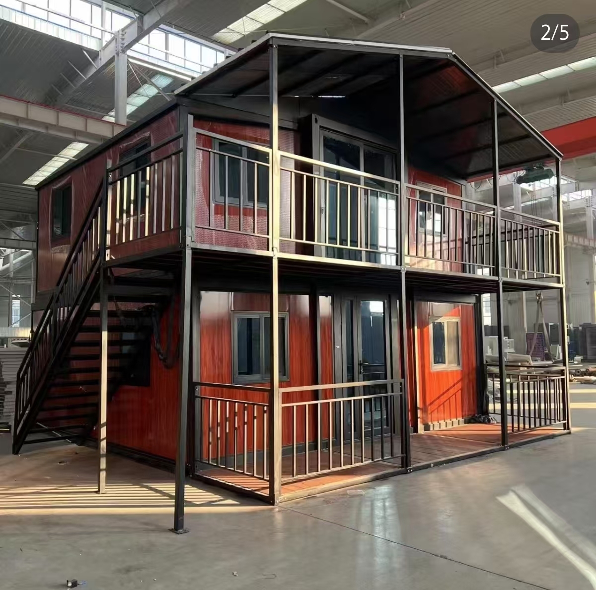 two story magic  economic  Expandable container house -pantrick.com