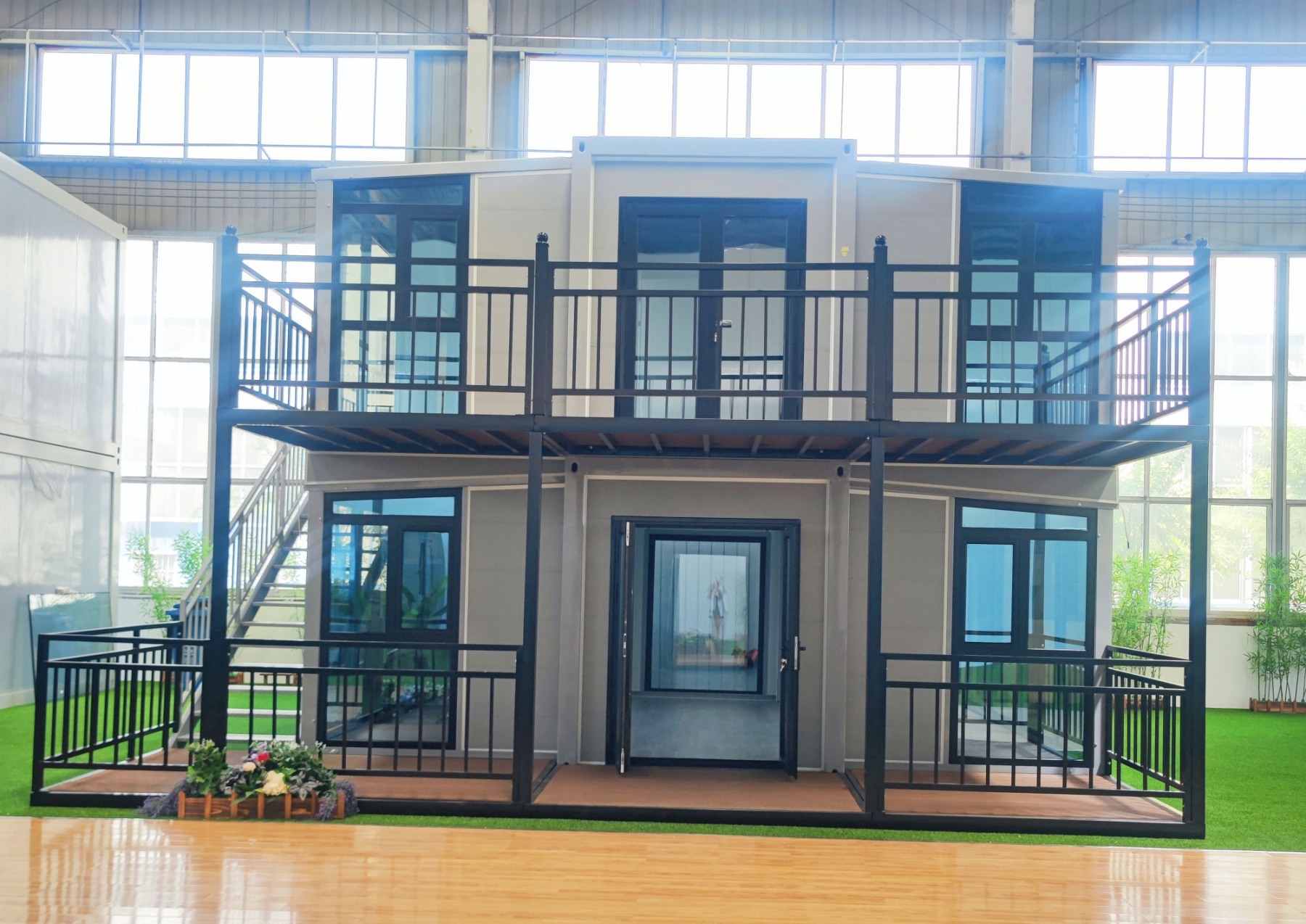 two story magic  economic  Expandable container house -pantrick.com