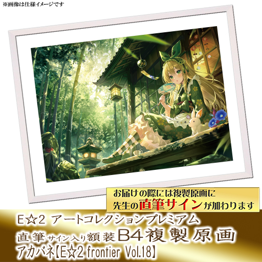 ⭐预售⭐｜E☆2 B4复制原画 24位画师阵容  【26/8/31截单，2026年11月～发售】