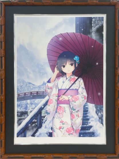 ⭐预售⭐珈琲貴族-【2025年6月新作】看板娘青山小姐专属版画《雪花の路》