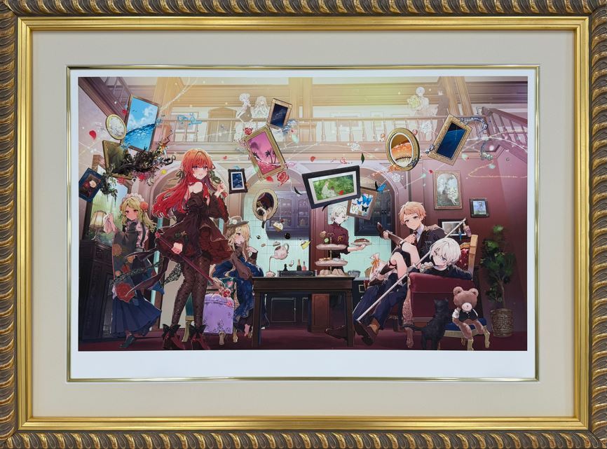 ⭐预售⭐池内たぬま -  【2025年12月新作】《PLAYING WITH DOLLS》、《Réve Enchanté》、《YOU ARE MY VALENTINE.》人气插画师 限量版画