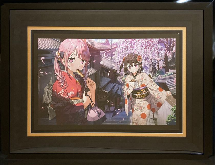 ⭐预购⭐カントク-超人气看板娘KURUMI & SHIZUKU 版画《花めぐり》一次心动旅行！3版本