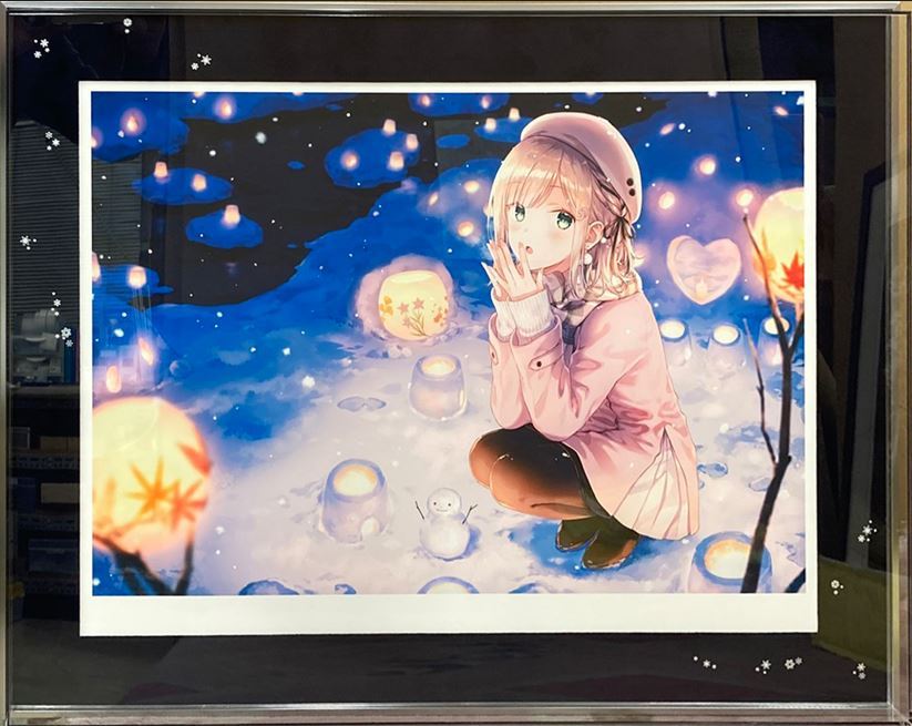 ⭐预售⭐Hiten -她在画里等你,专属于日式浪漫《春》、《雨上がり》等版画合集