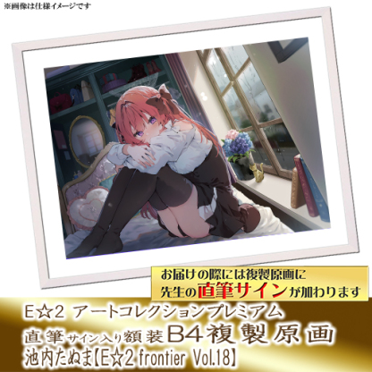 ⭐预售⭐｜E☆2 B4复制原画 24位画师阵容  【26/8/31截单，2026年11月～发售】